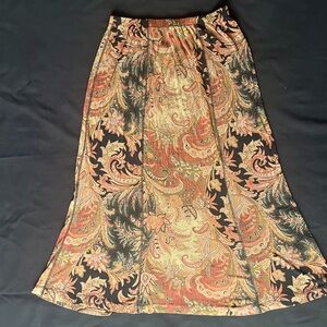 Paisley petite women’s skirt